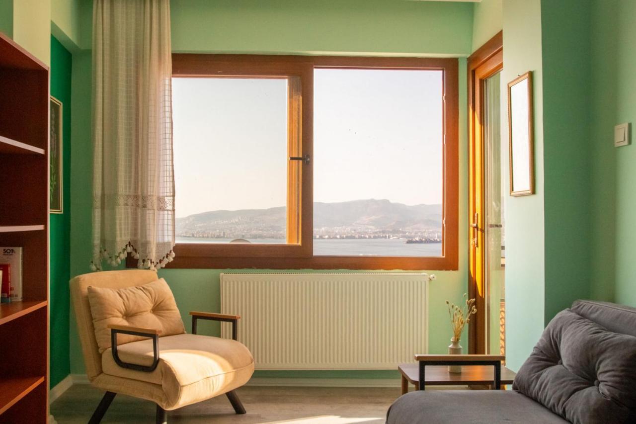 Flat With Great View And Central Location In Konak İzmir Buitenkant foto